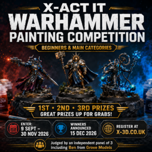 X-Act IT’s 3rd Annual Warhammer Painting Competition